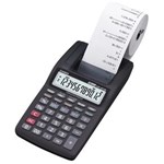 Ficha técnica e caractérísticas do produto Calculadora C/ Bobina Casio HR-8TM Preta