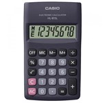 Ficha técnica e caractérísticas do produto Calculadora Casio Bolso 8 Digitos Hl-815l-bk