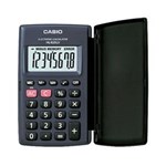 Ficha técnica e caractérísticas do produto Calculadora Casio Bolso Visor XL 8 Dígitos HL-820LV-BK