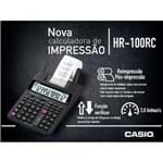 Ficha técnica e caractérísticas do produto Calculadora Casio C/ Impressora, 12 Dígitos HR-100RC