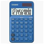 Ficha técnica e caractérísticas do produto Calculadora Casio de Bolso 10 Dígitos Sl-310uc-bu - Azul
