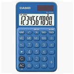 Ficha técnica e caractérísticas do produto Calculadora Casio de Bolso 10 Dígitos Sl-310Uc-Bu - Azul