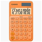 Ficha técnica e caractérísticas do produto Calculadora Casio de Bolso 10 Dígitos Sl-310Uc-Rg - Laranja