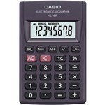 Ficha técnica e caractérísticas do produto Calculadora Casio de Bolso 8 Dígitos e Desligamento Automático HL-4A HL-4A Casio