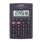 Ficha técnica e caractérísticas do produto Calculadora Casio de Bolso 8 Dígitos e Desligamento Automático HL-4A HL-4A