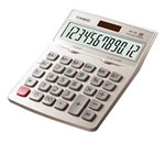 Ficha técnica e caractérísticas do produto Calculadora Casio de Mesa 12 Dígitos DZ-12S-WE - CASIO