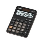 Ficha técnica e caractérísticas do produto Calculadora Casio de Mesa Visor XL, 12 Dígitos e Alimentação Dupla MX-12B - CASIO
