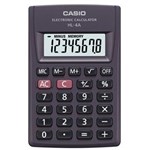Ficha técnica e caractérísticas do produto Calculadora Casio Digital Portátil HL - 4A - Preta