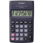 Ficha técnica e caractérísticas do produto Calculadora Casio Digital Portátil Hl-815l-bk-w-preta