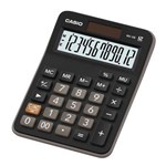 Ficha técnica e caractérísticas do produto Calculadora Casio Eletrônica 12 Dígitos MX-12B Preta