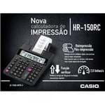 Ficha técnica e caractérísticas do produto Calculadora Casio HR-150RC com Impressora 12 Dígitos Bivolt - Preta