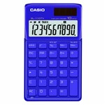 Ficha técnica e caractérísticas do produto Calculadora Casio Sl-1110 Tv-Bu Azul Alimentação Solar e Pilha Alta Qualidade