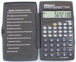 Ficha técnica e caractérísticas do produto Calculadora Cientifica 10 Digitos MOD.SC 128 C/CAPA - Procalc