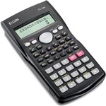 Ficha técnica e caractérísticas do produto Calculadora Cientifica 240 Funções - Cc240 - Elgin (Preta)