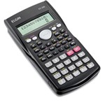 Ficha técnica e caractérísticas do produto Calculadora Cientifica 240 Funções Cc240 Preta - Elgin