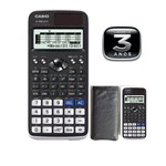 Ficha técnica e caractérísticas do produto Calculadora Científica Casio FX-991LAX 553 Funções - Português Capinha Exclusiva em Corino