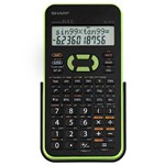 Ficha técnica e caractérísticas do produto Calculadora Científica Sharp EL-531XB-GR com 272 Funções - Preta/Verde
