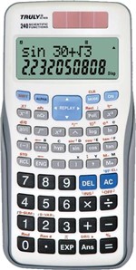 Ficha técnica e caractérísticas do produto Calculadora Cientifica Trully 240 Funcoes Sc182B Procalc