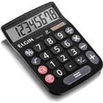 Ficha técnica e caractérísticas do produto Calculadora com 8 Dígitos MV4133 Preto - Elgin