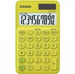 Ficha técnica e caractérísticas do produto Calculadora Casio de Bolso 10 Dígitos Amarela