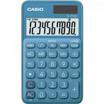 Ficha técnica e caractérísticas do produto Calculadora Casio de Bolso 10 Dígitos Azul CASIO