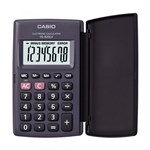 Ficha técnica e caractérísticas do produto Calculadora de Bolso 8 Dígitos com Tampa Flip HL820LV Preta - Casio