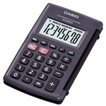 Ficha técnica e caractérísticas do produto Calculadora de Bolso Casio 8 Dígitos HL820LV-BK - Preta