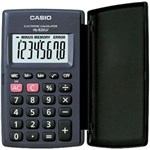Ficha técnica e caractérísticas do produto Calculadora de Bolso com Visor Xl, 8 Dígitos e Desligamento Automático - Casio Hl-820Lv-Bk