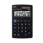 Ficha técnica e caractérísticas do produto Calculadora de Bolso DTC 300 Preta - DTC