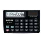 Ficha técnica e caractérísticas do produto Calculadora de Bolso Horizontal Casio Card SL-787TV-BK 8 Dígitos, Solar e Bateria, Preta