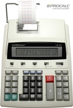 Ficha técnica e caractérísticas do produto Calculadora de Impressão 12 Dígitos Bivolt - Lp45- Procalc