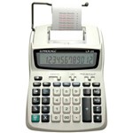 Calculadora de Impressão Procalc 12 Díg Lcd 2,4 Linhas/Seg Adapt. C/ Bivolt Chaveada ou 4 X Aa 1,5V