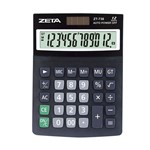 Ficha técnica e caractérísticas do produto Calculadora de Mesa 12 Digitos 738 Zeta