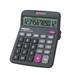 Ficha técnica e caractérísticas do produto Calculadora de Mesa 12 Dígitos 833-12 - Truly