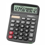 Ficha técnica e caractérísticas do produto Calculadora de Mesa 12 Digitos 836-12 Truly
