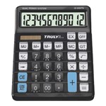 Ficha técnica e caractérísticas do produto Calculadora de Mesa 12 Dígitos 873-12 Truly