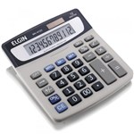 Ficha técnica e caractérísticas do produto Calculadora de Mesa 12 Dígitos Cinza MV4123 - Elgin