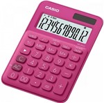 Ficha técnica e caractérísticas do produto Calculadora Casio de Mesa 12 Dígitos Rosa CASIO