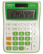 Ficha técnica e caractérísticas do produto Calculadora de Mesa 12 Dígitos PC100 - GN - Verde - Procalc