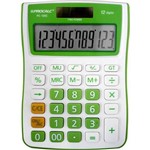 Ficha técnica e caractérísticas do produto Calculadora de Mesa 12 Digitos PC100 Verde Procalc