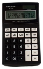 Ficha técnica e caractérísticas do produto Calculadora de Mesa 12 Dígitos Pc271 - Procalc