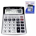 Ficha técnica e caractérísticas do produto Calculadora de Mesa 12 Digitos - Yins