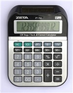 Ficha técnica e caractérísticas do produto Calculadora de Mesa 12 Dígitos - ZT702 - Zeta