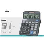 Ficha técnica e caractérísticas do produto Calculadora de Mesa 12dig Truly 833-12