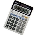 Ficha técnica e caractérísticas do produto Calculadora de Mesa 12DIGITOS MOD.PC241 BAT/SOLAR