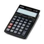 Ficha técnica e caractérísticas do produto Calculadora de Mesa Casio AX-12S 12 Dígitos, Solar e Bateria, Preta