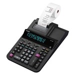 Ficha técnica e caractérísticas do produto Calculadora de Mesa Casio Dr-120r-Bk 12 Dígitos com Impressão Preta