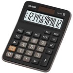 Ficha técnica e caractérísticas do produto Calculadora de Mesa Casio Mx-12b-S4-Dc Preta - Casio