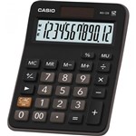 Ficha técnica e caractérísticas do produto Calculadora de Mesa com 12 Dígitos CASIO MX-12B-S4-DC Preta