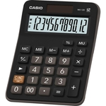 Ficha técnica e caractérísticas do produto Calculadora de Mesa com 12 dígitos CASIO MX-12B-S4-DC Preta